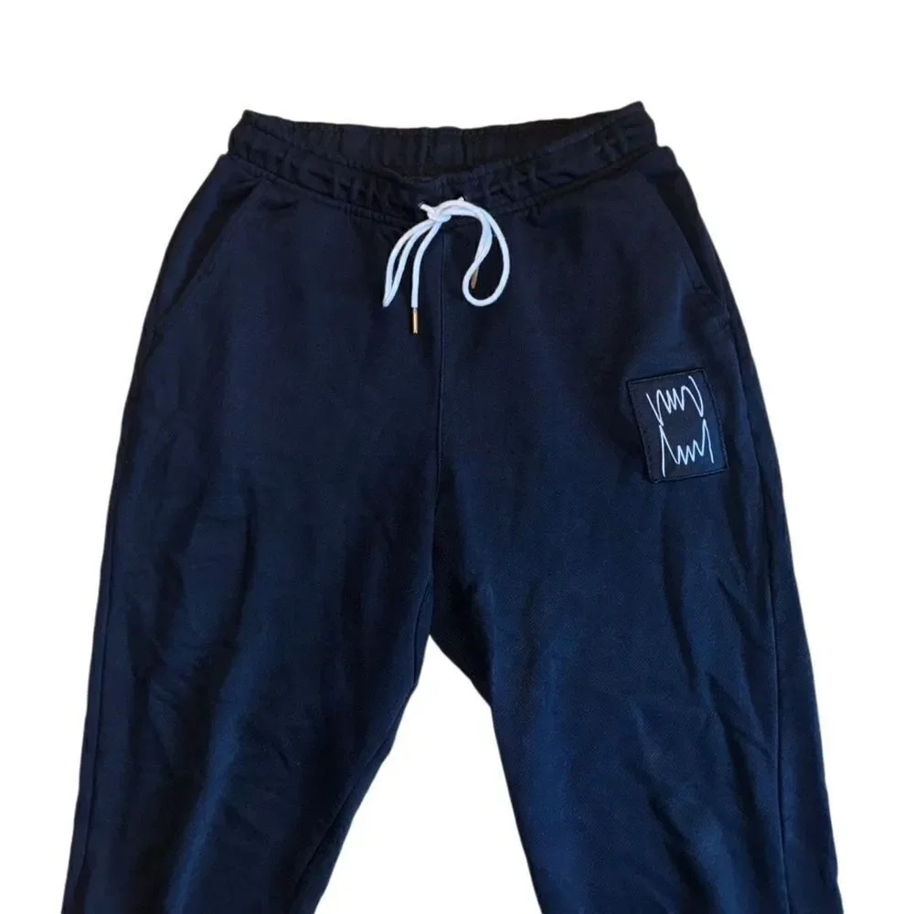 PUMA Pivot Terry Jogger Sweat Pants in Black Size Small